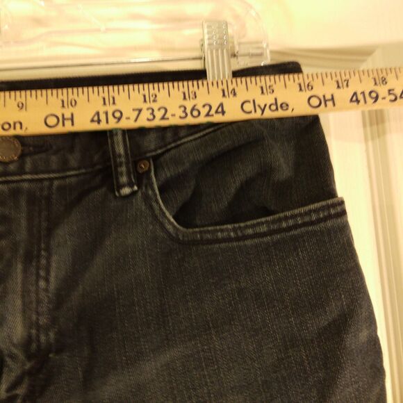 Banana Republic jeans mens 31x30 blue denim straight leg stretch dark wash - Picture 2 of 7